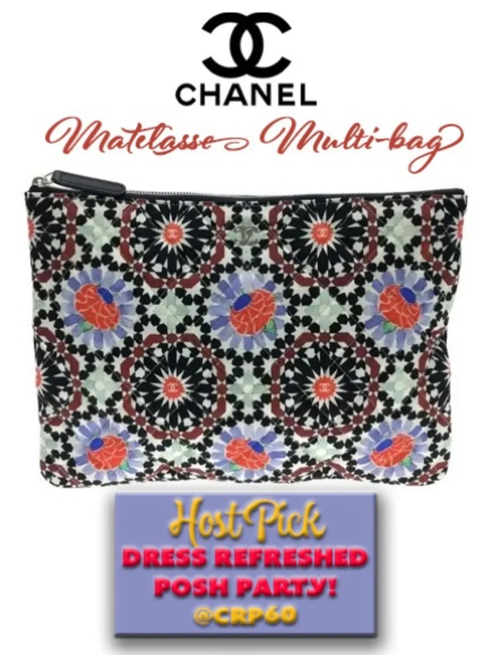 Chanel 𝐍𝐖𝐓 Matelassé Multi-bag - HOST PICK